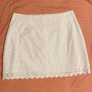 Lilly Pulitzer Skirt 00 white